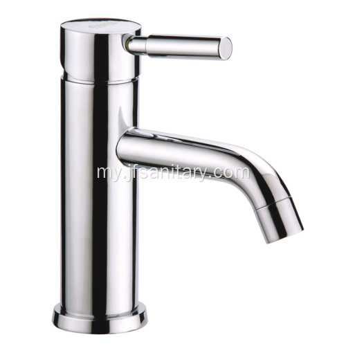 ကြေးဝါ Face Basin faucet ရေချိုးခန်းအတွက်ခေတ်မီပုံစံ